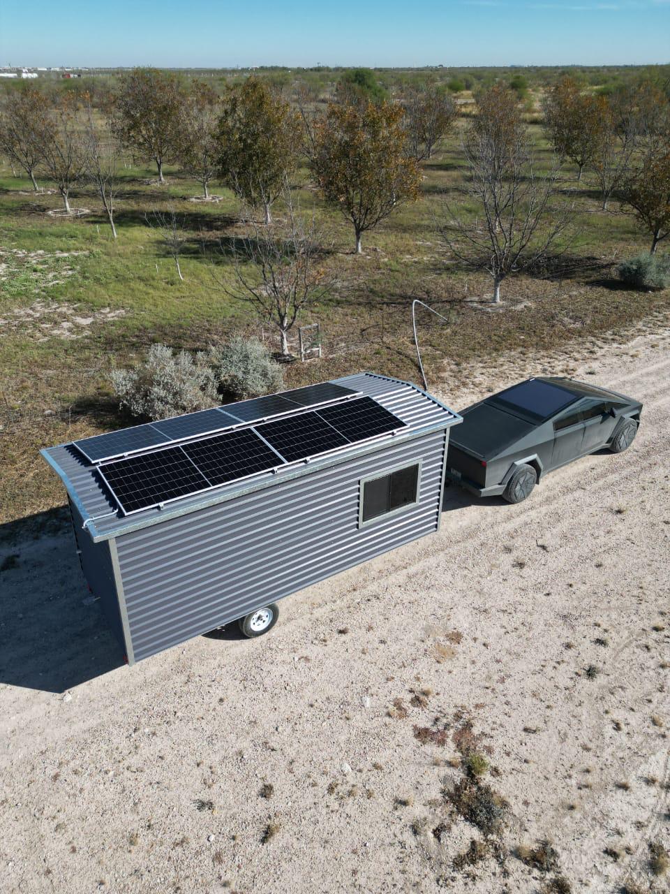 Caseta Móvil Solar NOMAD - Paneles Solares