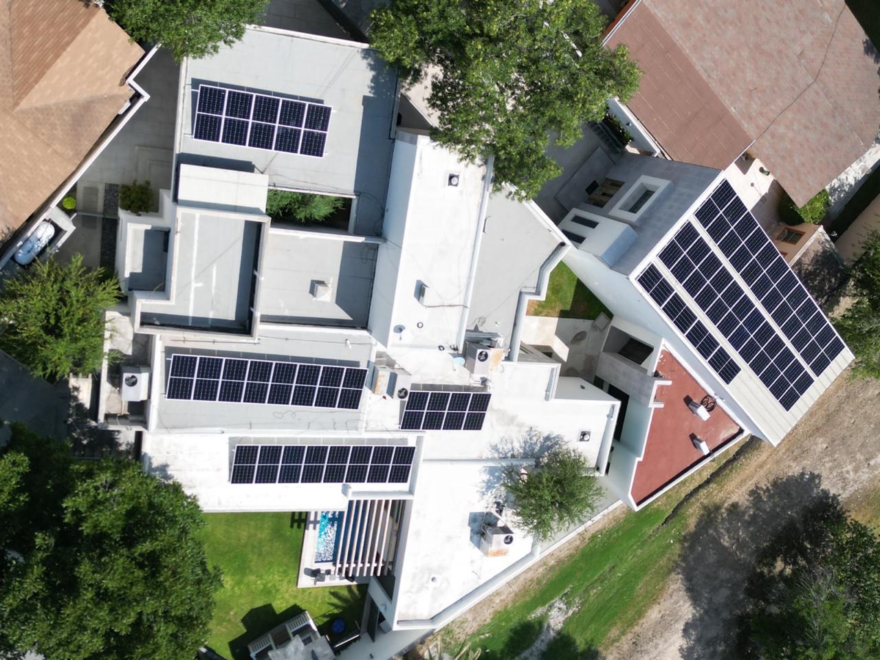 Casa JAC — instalación solar en Acuña, Coahuila
