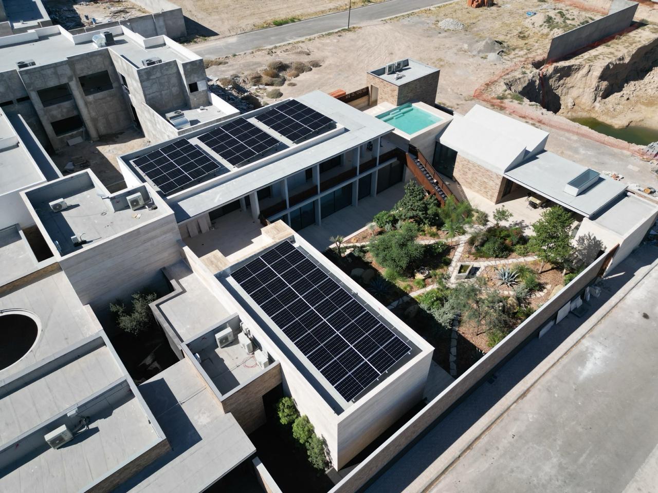 Casa JLB — instalación solar en Piedras Negras, Coahuila