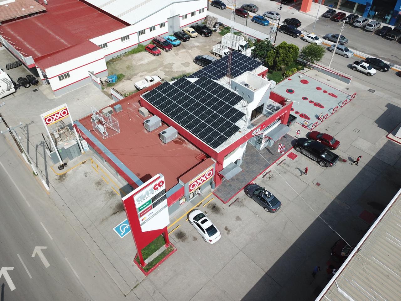 GASCO Gasolineras OXXO — instalación solar en Piedras Negras, Coahuila